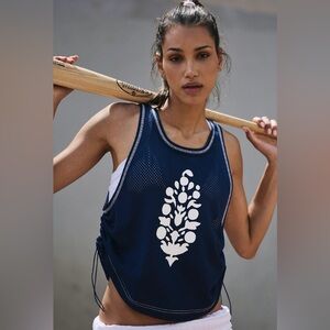 Free People Movement ~ In It To Win It Tank ~ XS Midnight Navy ~ * NWT